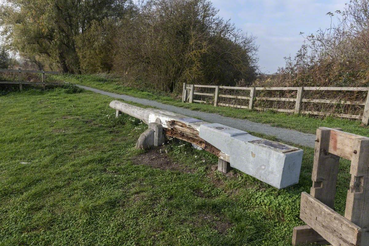 Bench from the Mast of the Wherry 'Hathor'