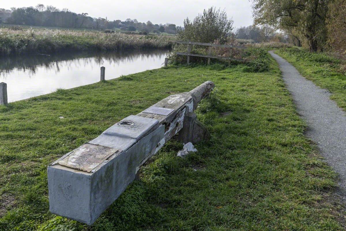 Bench from the Mast of the Wherry 'Hathor'