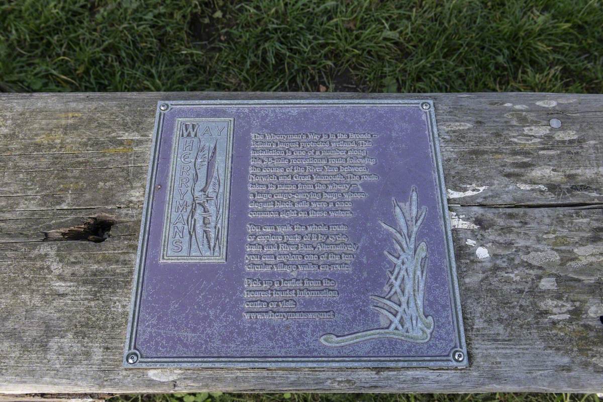 Bench from the Mast of the Wherry 'Hathor'