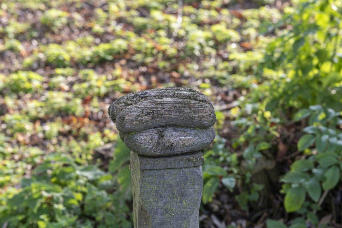 Posts on the Footpath to Pye's Mill with Dropped Shopping