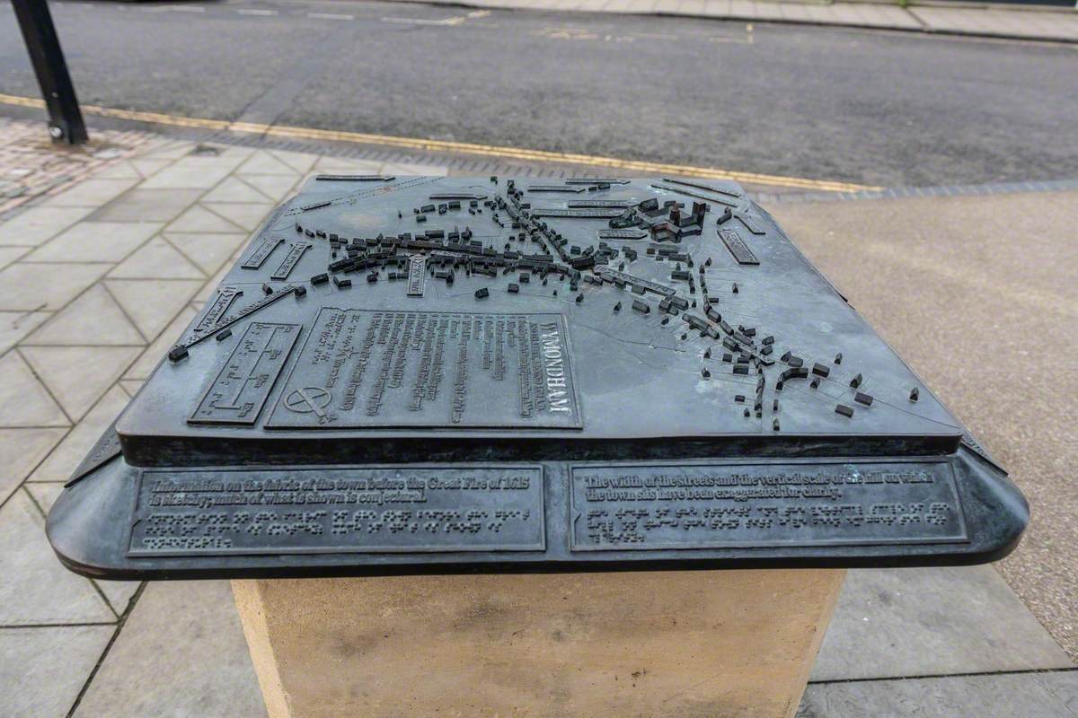 Bronze Model Showing Wymondham (c.1530)