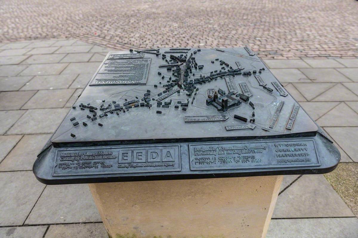 Bronze Model Showing Wymondham (c.1530)