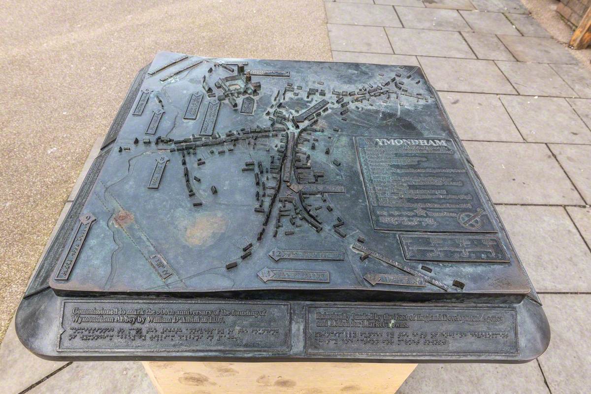 Bronze Model Showing Wymondham (c.1530)