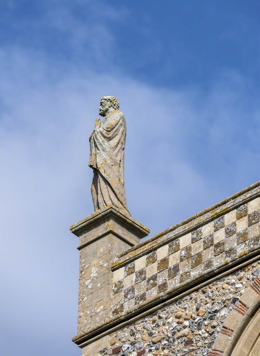 Saint Peter and Two Angels