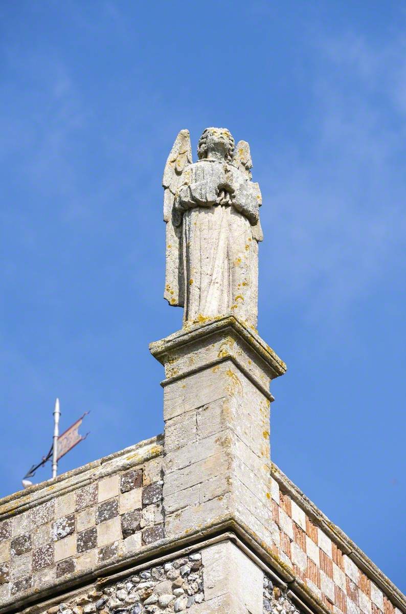 Saint Peter and Two Angels