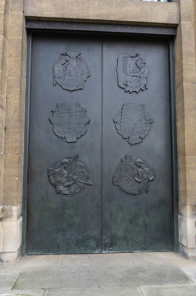 Bronze Doors to City Hall