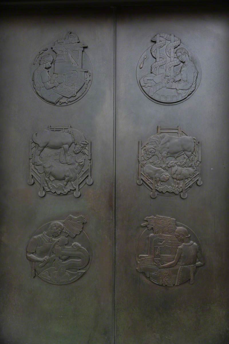 Bronze Doors to City Hall