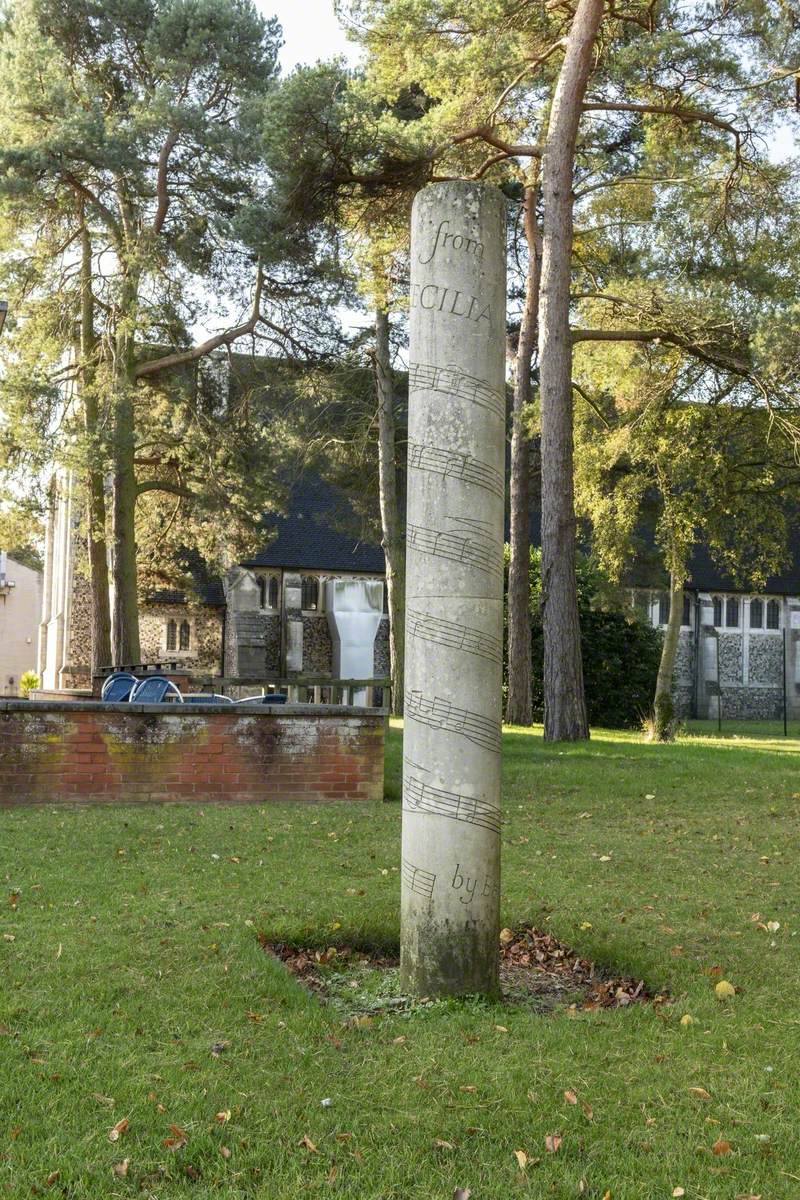 Memorial to Benjamin Britten (1913–1976)