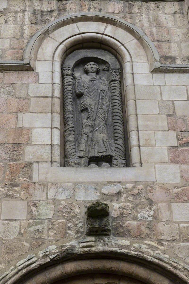 Carved Effigy, Saint Felix (?)