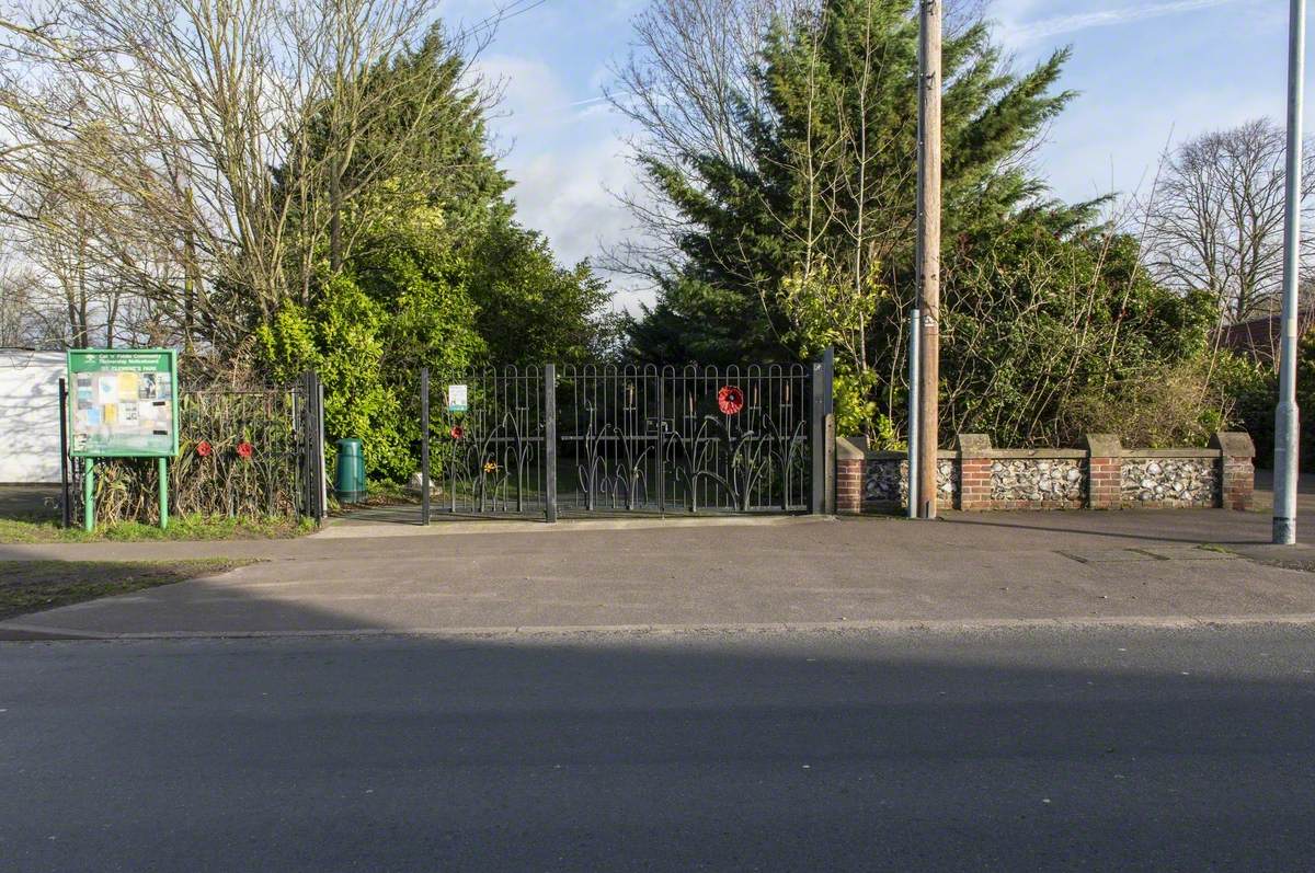 Gates to St Clement's Park