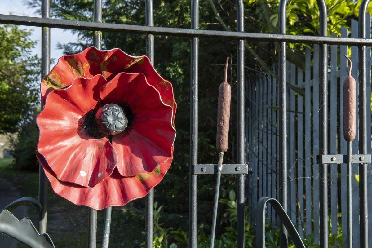 Gates to St Clement's Park