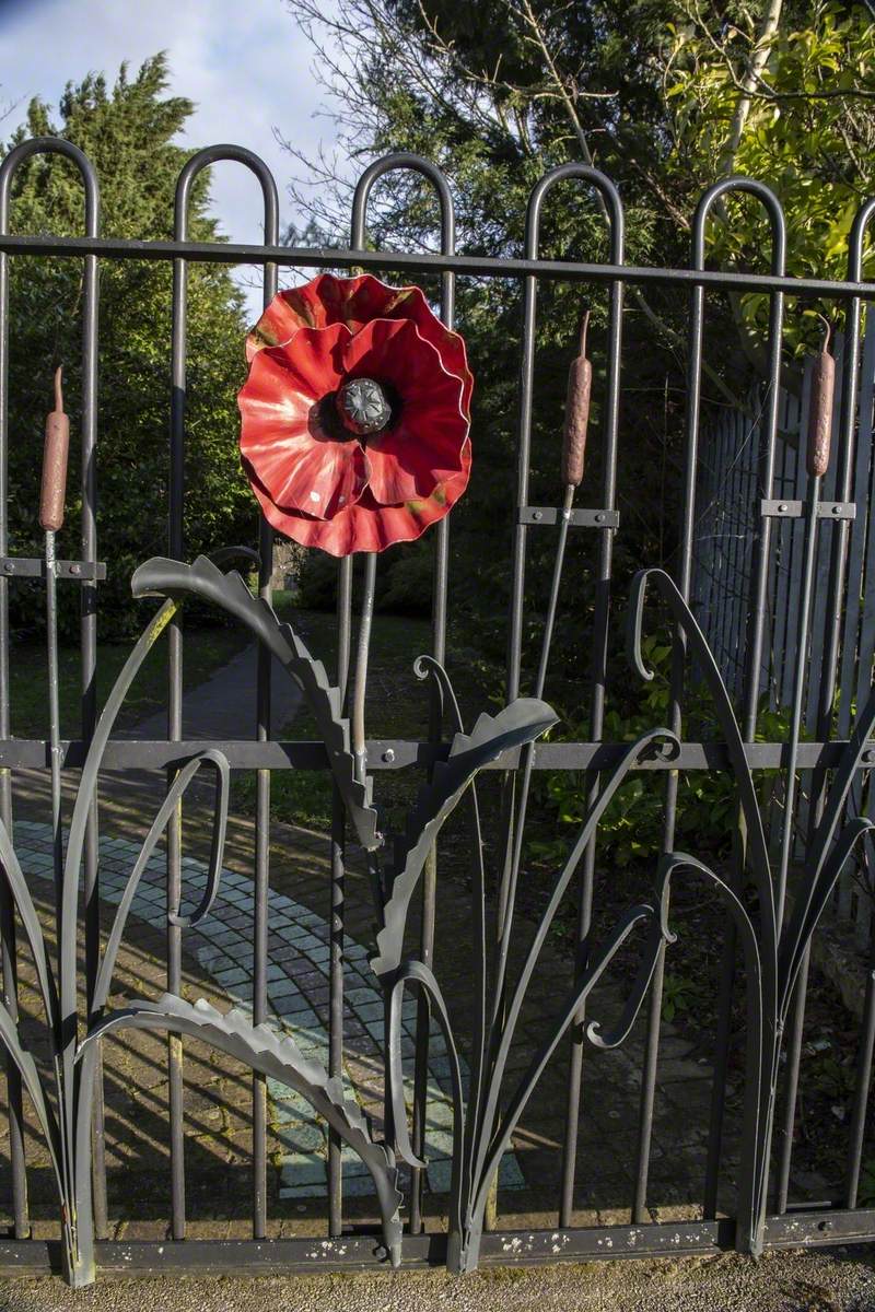 Gates to St Clement's Park