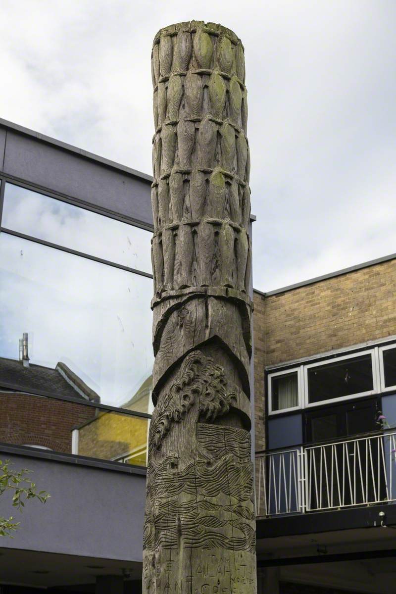 Totem and Planters