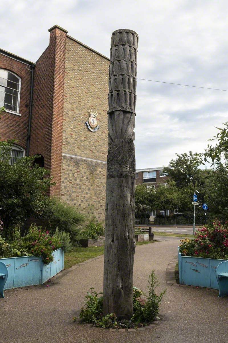 Totem and Planters