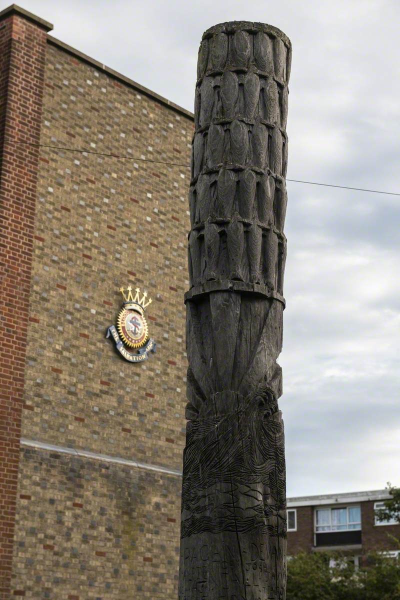 Totem and Planters