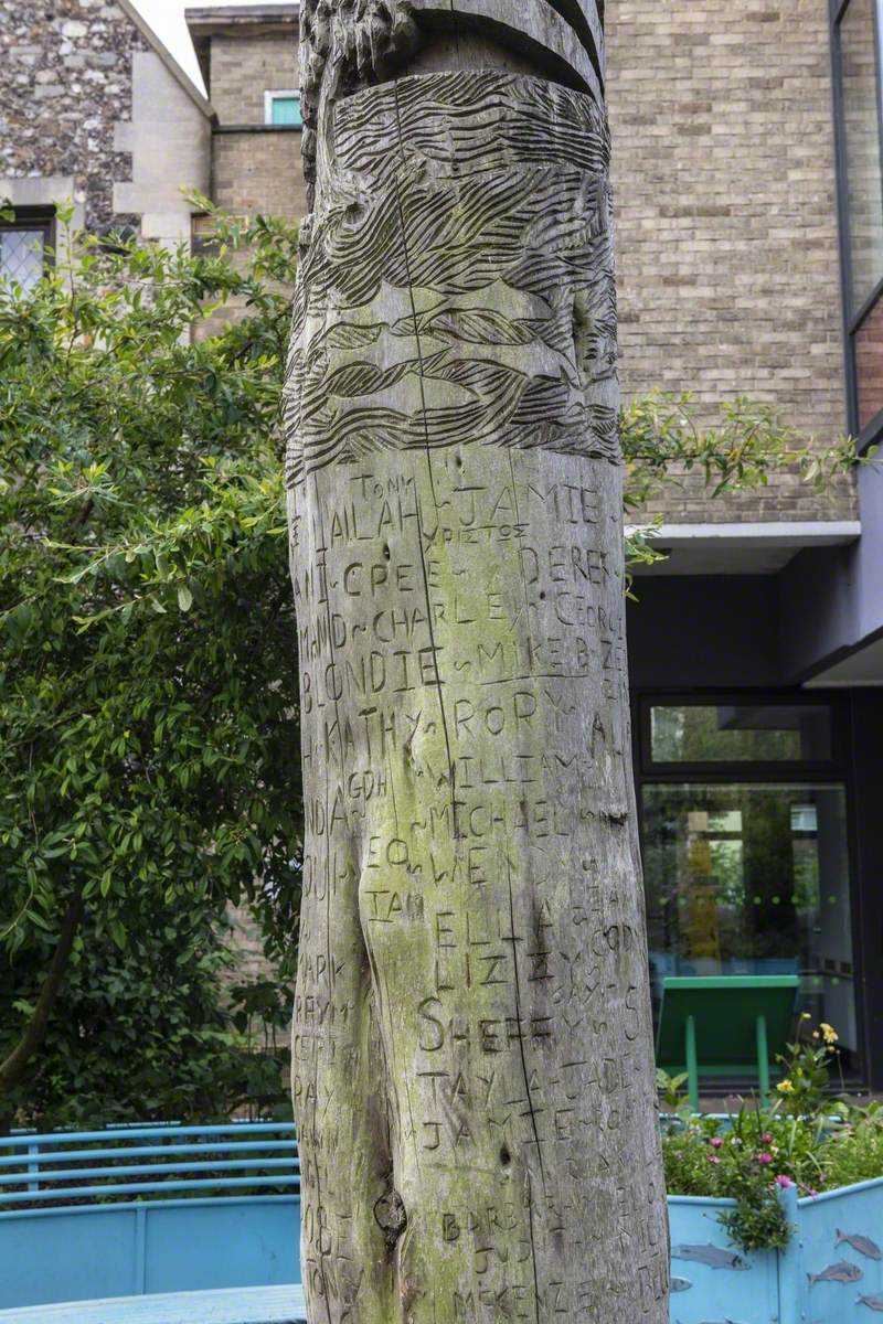 Totem and Planters