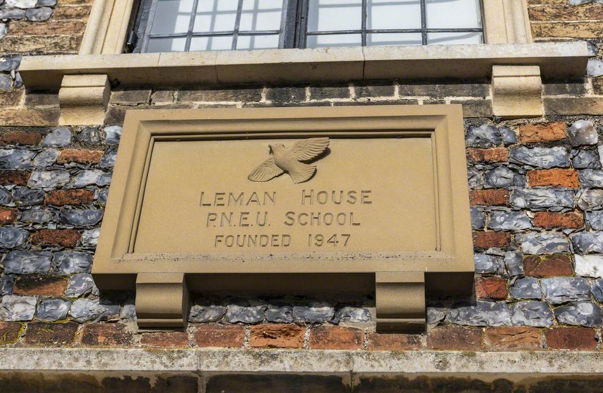 Leman House Plaque