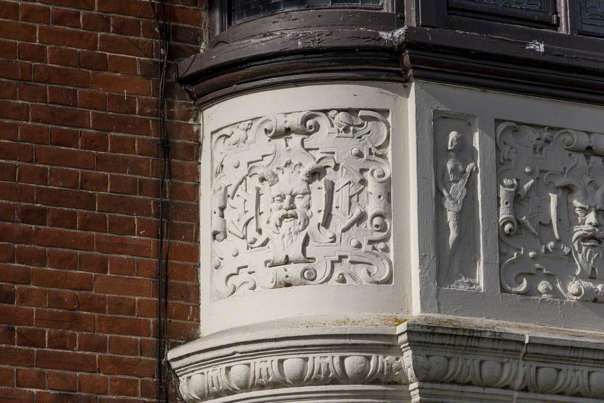 Mock Renaissance Decoration on Council Offices