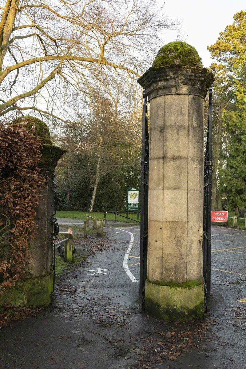 Piers and Gates to Eaton Park