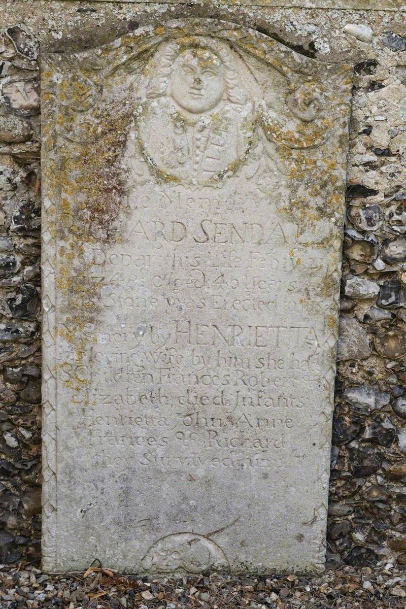 Gravestone of Richard Sendall