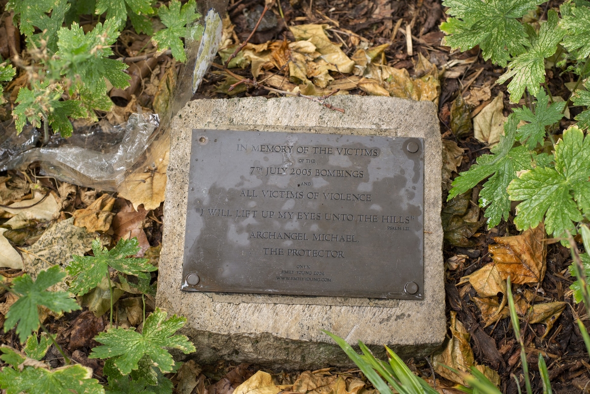 Archangel Michael (Memorial to the Victims of the 2005 London Bombings)