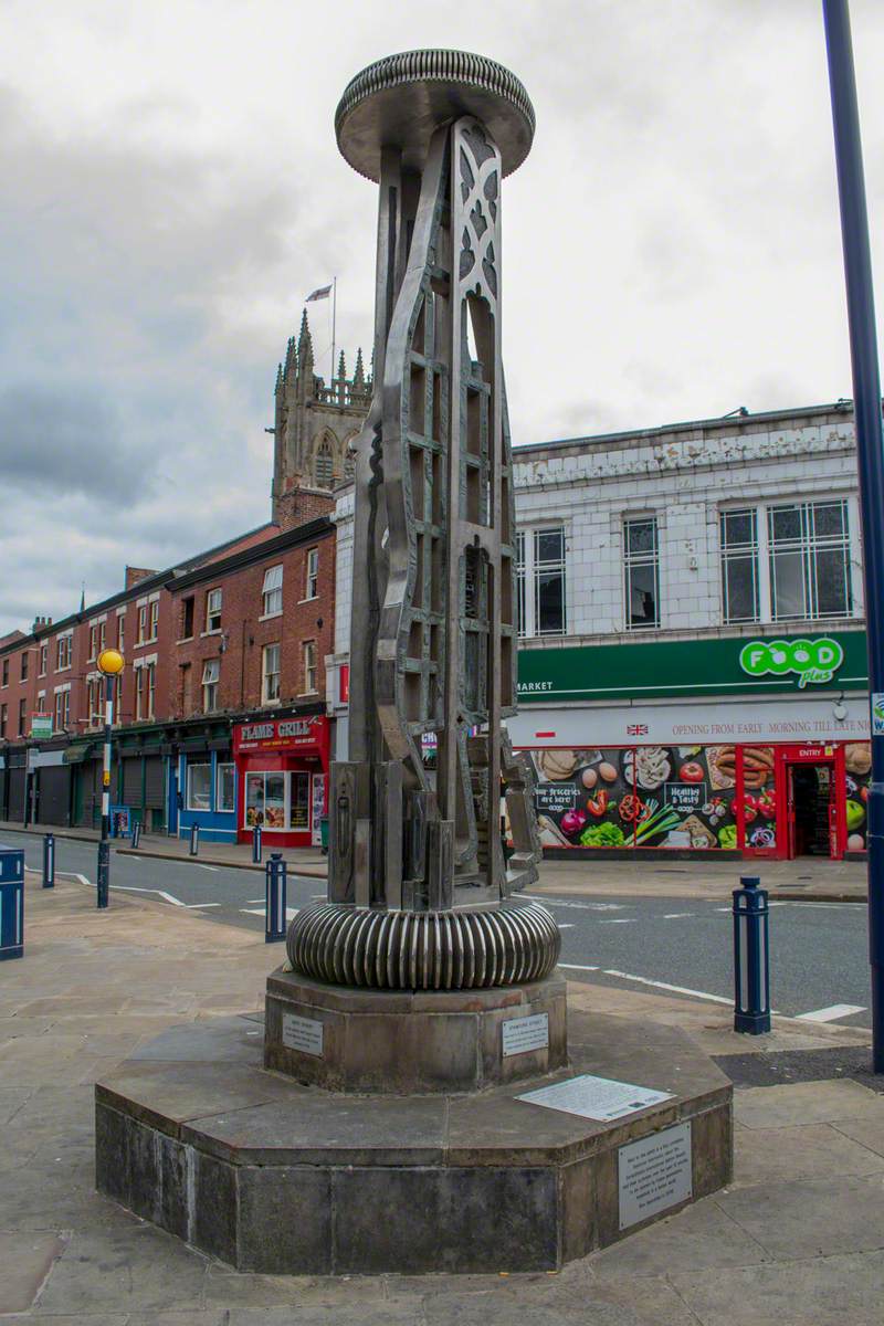 The Ashton Town Centre Sculpture Art UK