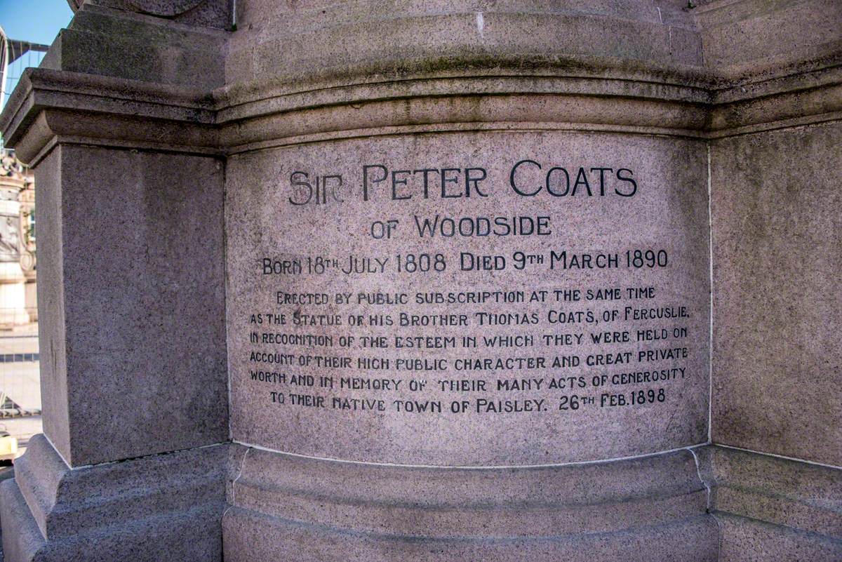 Sir Peter Coats (1808–1890)