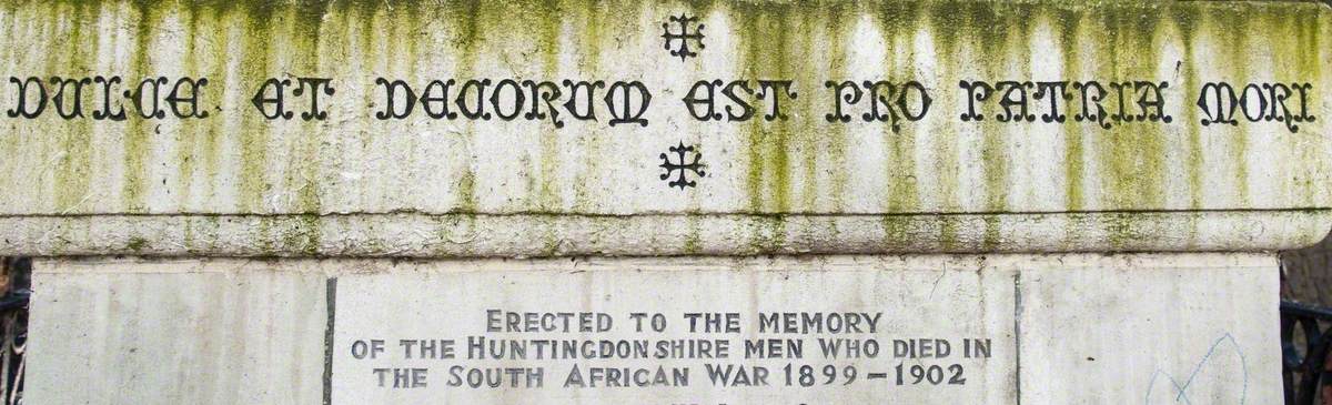 Huntingdon Boer War Memorial