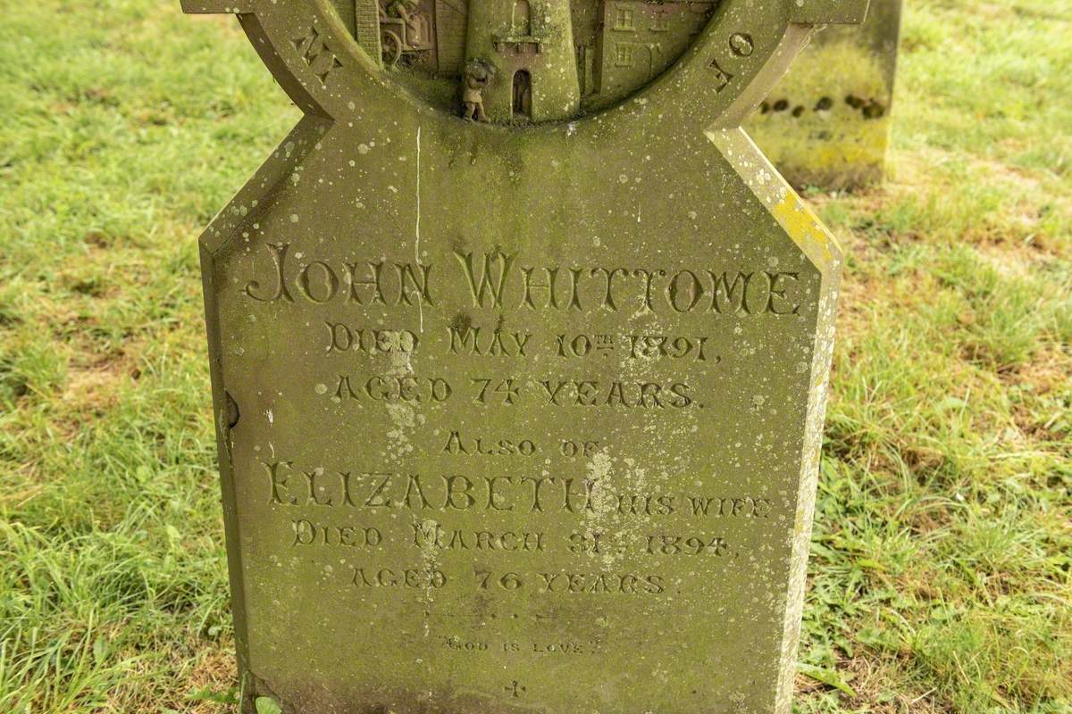 Headstone of John Whittome