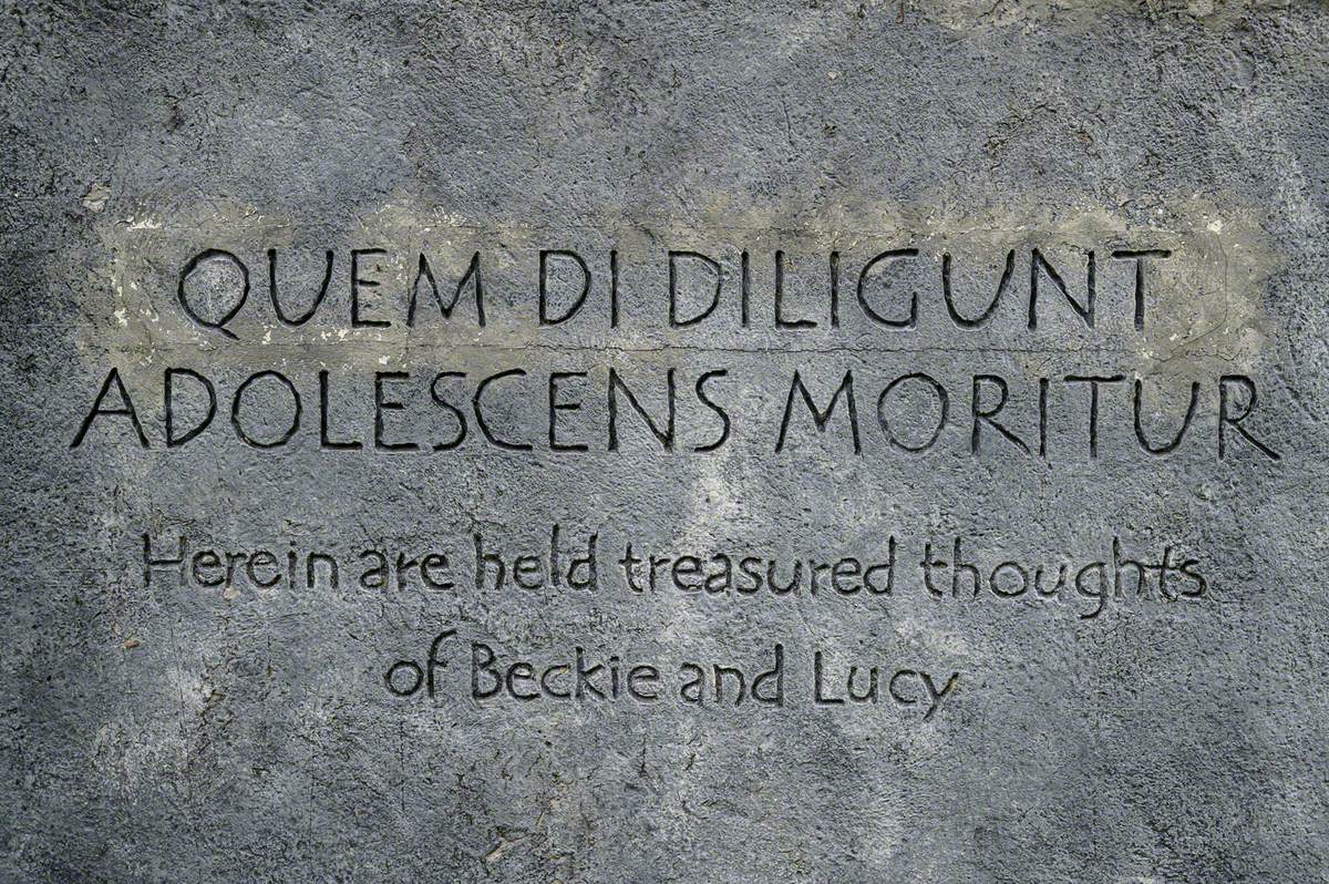 Memorial to Lucy and Rebecca Hassell