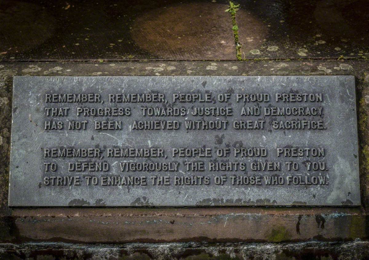 Monument to the Victims of the Riots of 13th August 1842 (Chartist Memorial)
