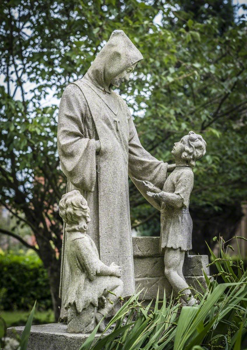 Monk with Children*