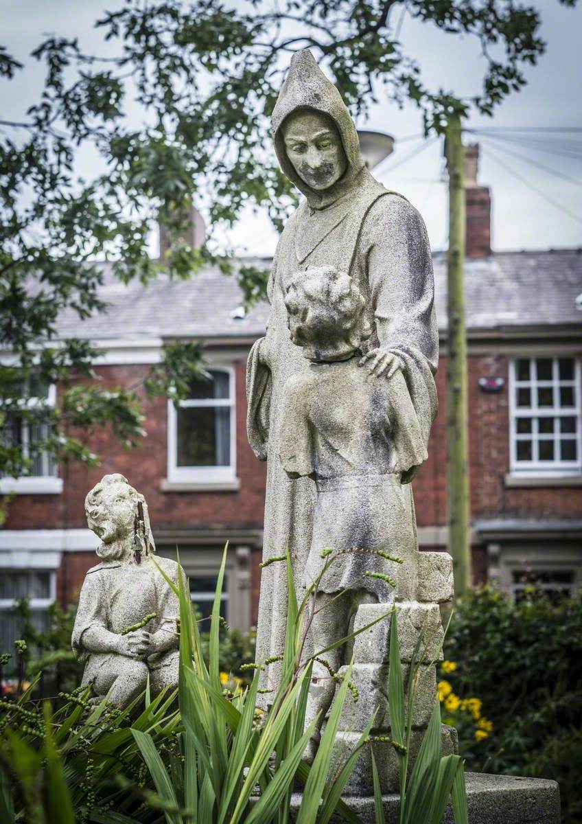 Monk with Children*