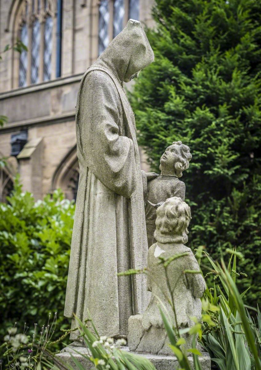 Monk with Children*