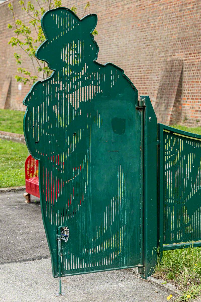 Oscar Wilde Memorial Walk Gates