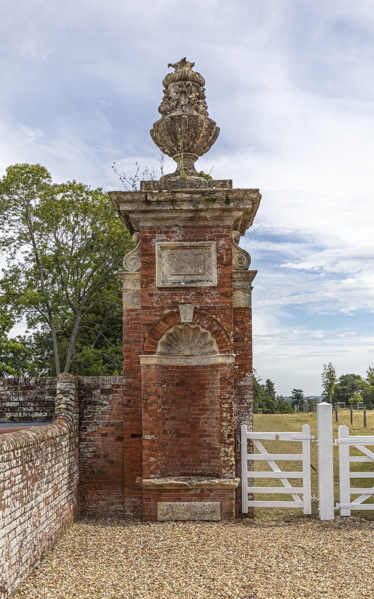 Hamstead Marshall Park Gate Piers