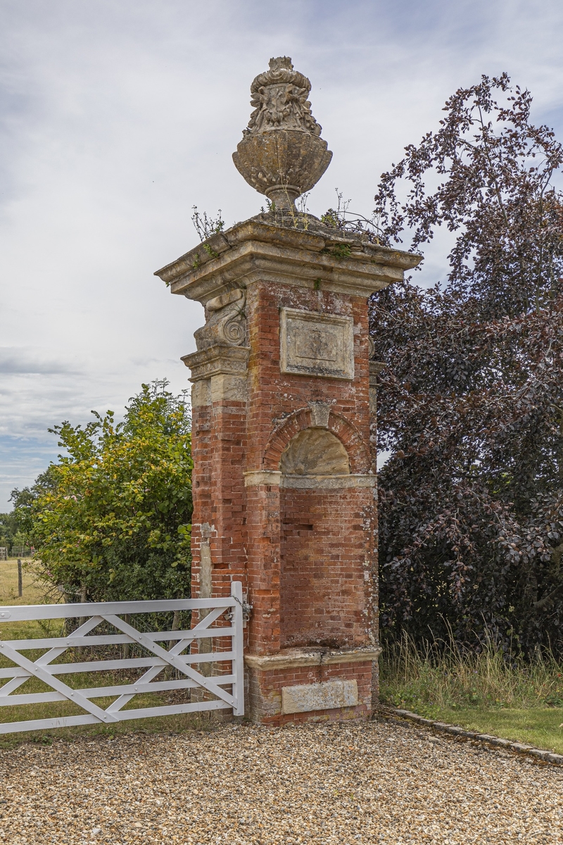 Hamstead Marshall Park Gate Piers