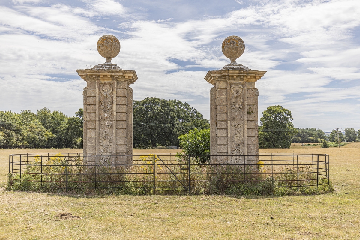 Hamstead Marshall Park Gate Piers