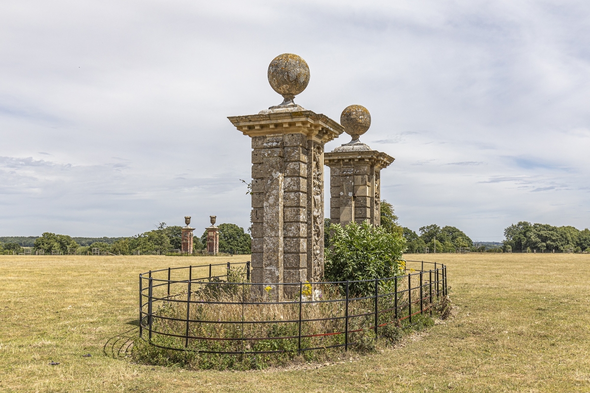 Hamstead Marshall Park Gate Piers