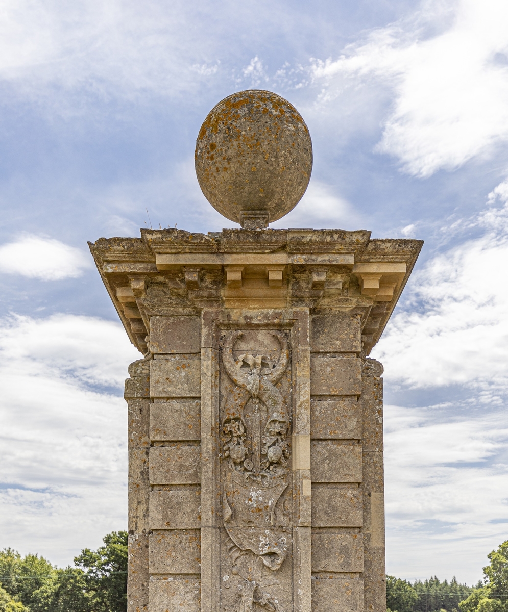 Hamstead Marshall Park Gate Piers