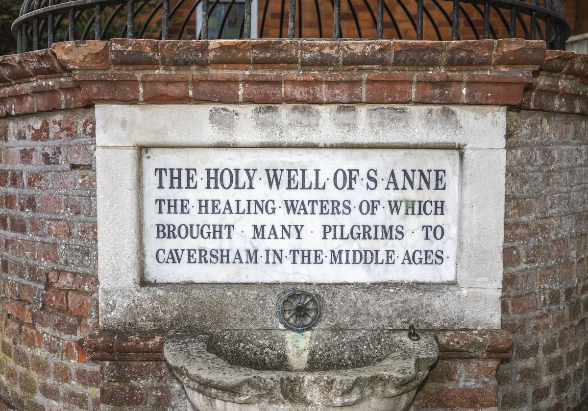 St Anne's Well Head and Drinking Bowl