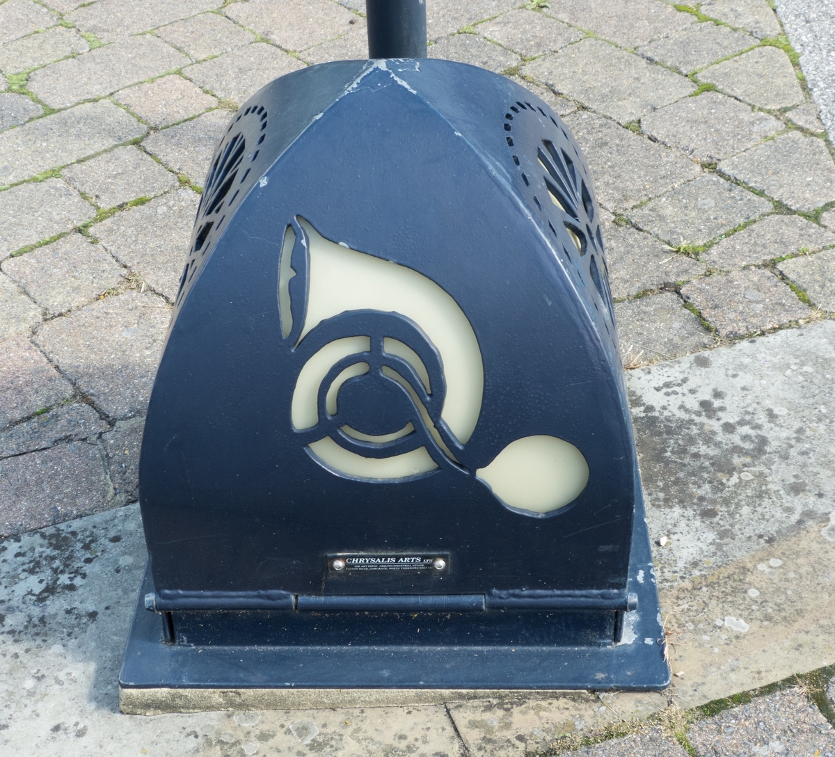 Crawley High Street Artwork Illuminated Bollards