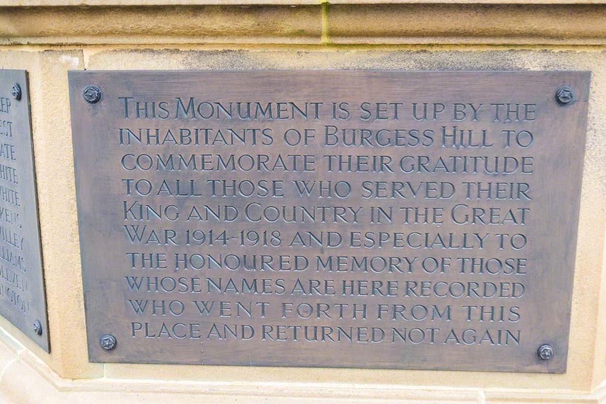 Burgess Hill War Memorial