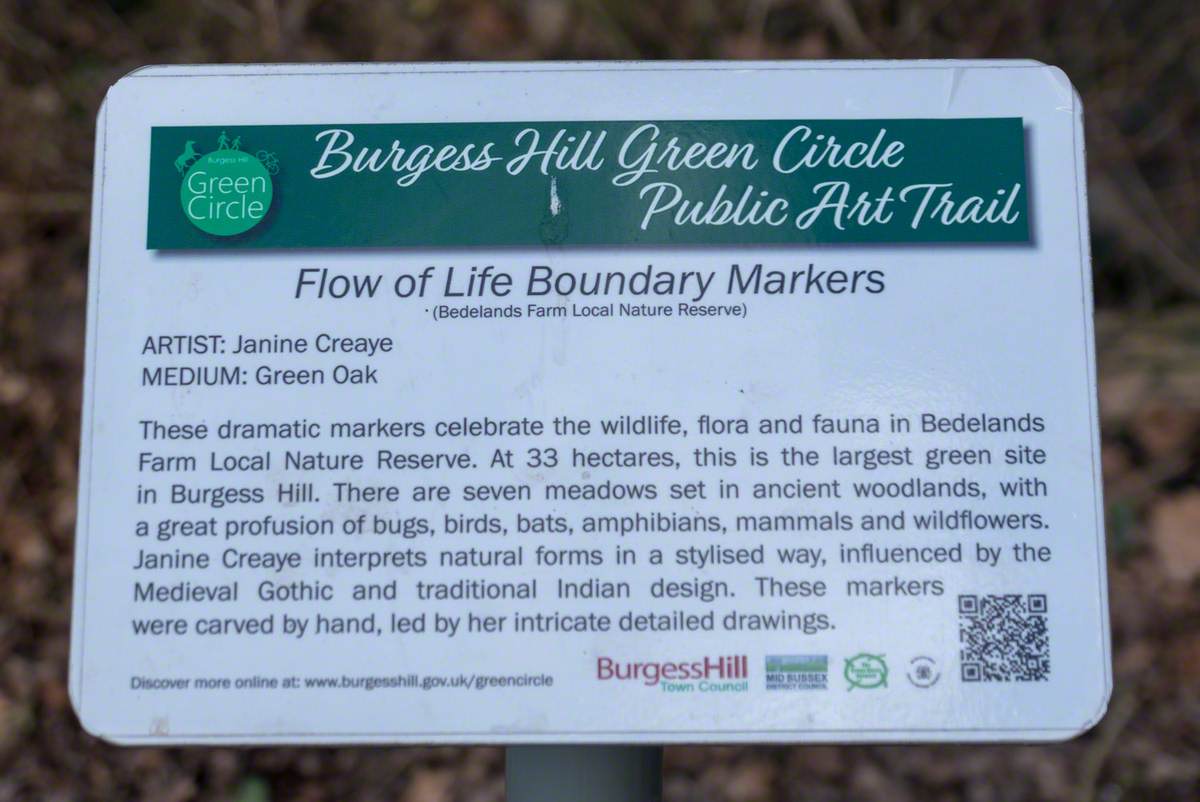 Flow of Life Boundary Markers
