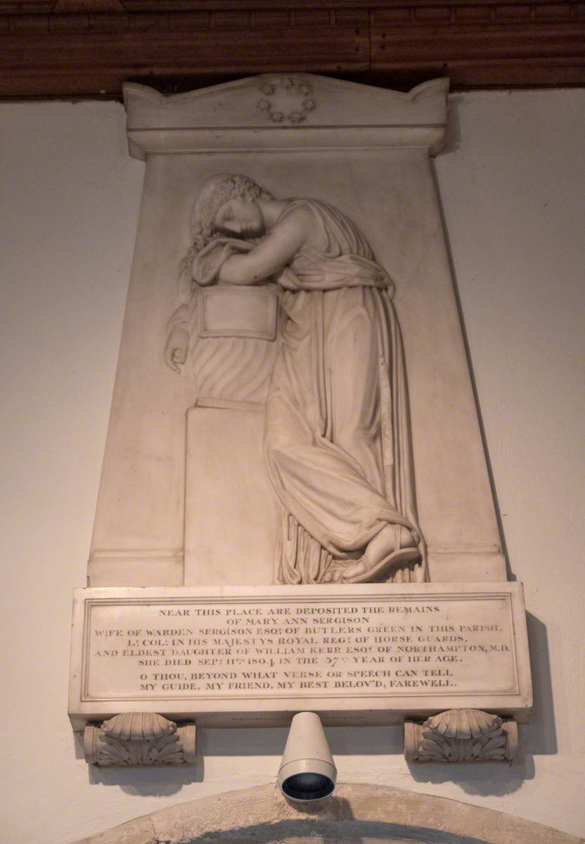 Monument to Mary Ann Sergison (1767–1804)