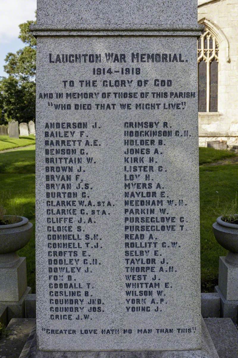 Laughton War Memorial