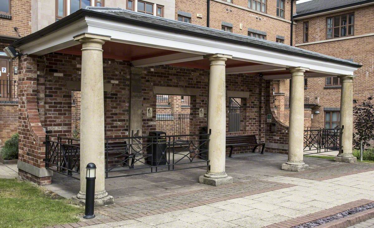 Gazebo and Courtyard