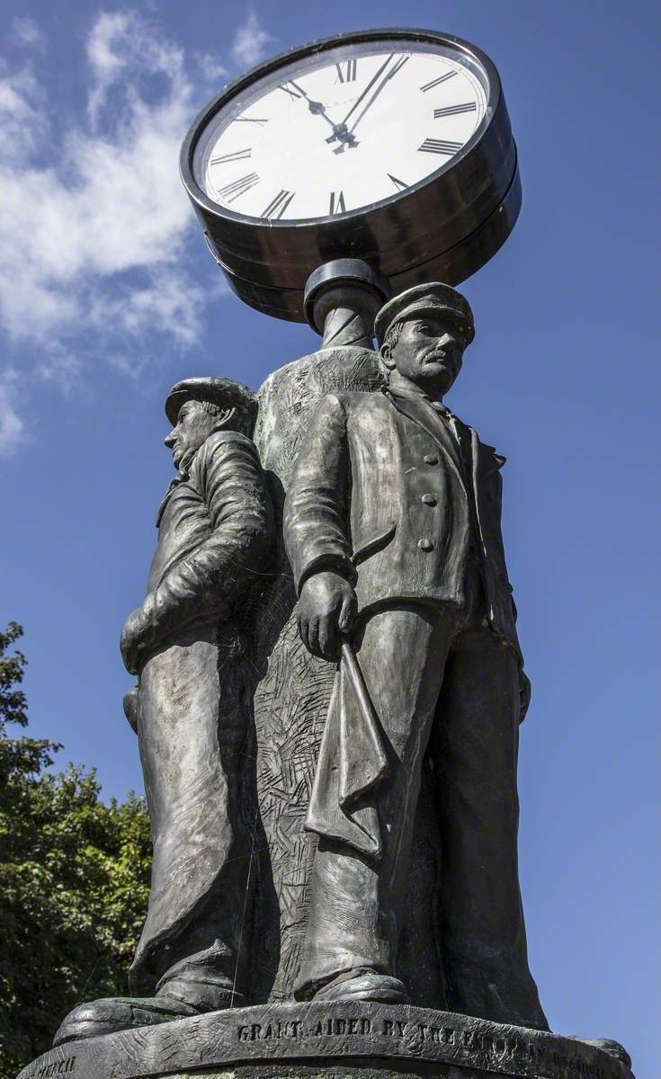 Statue of Three Industrial Workers