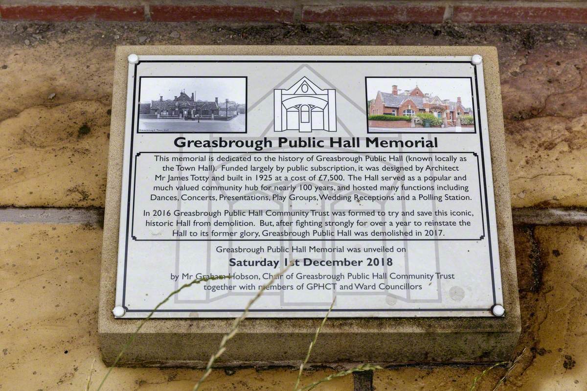 Greasbrough Town Hall Memorial