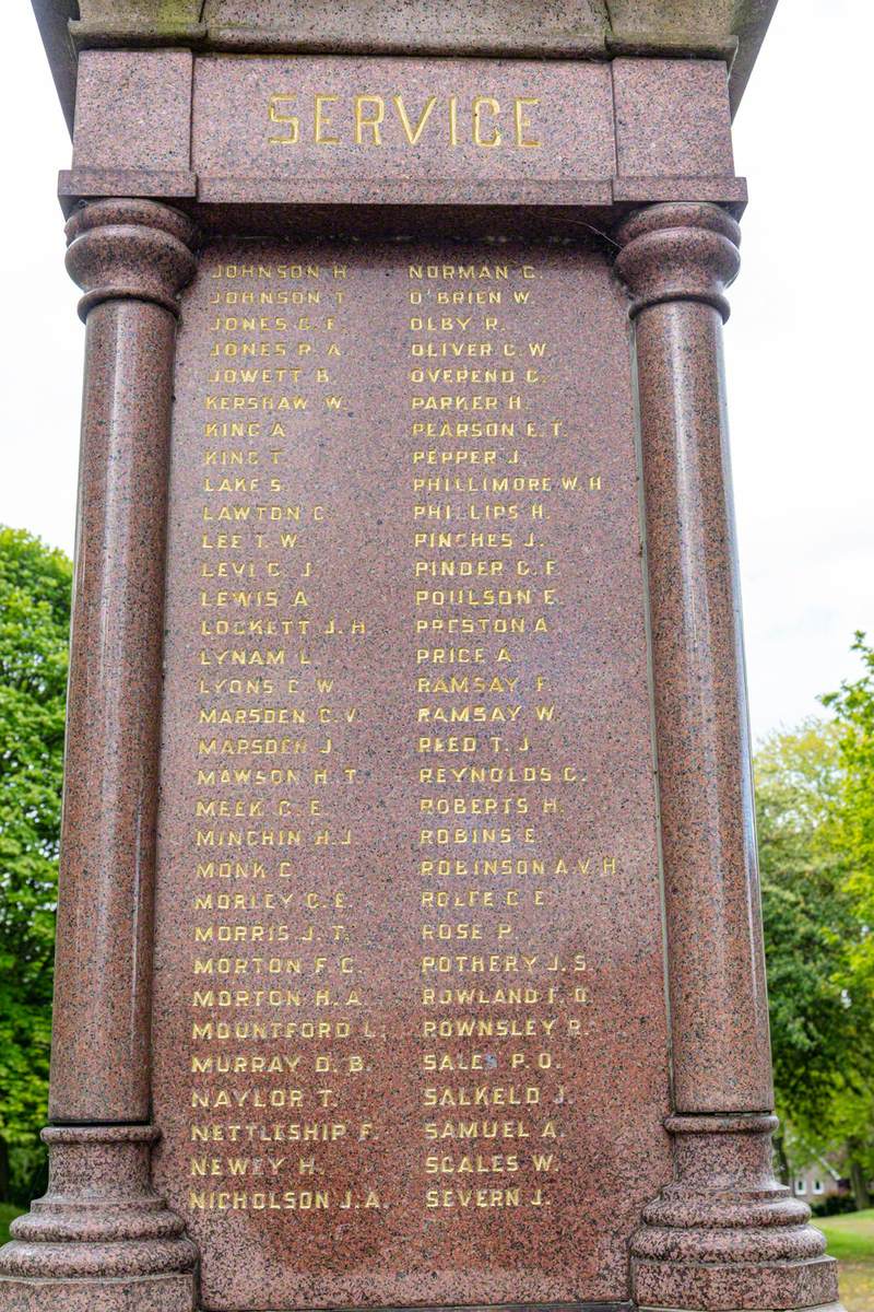 Mexborough War Memorial